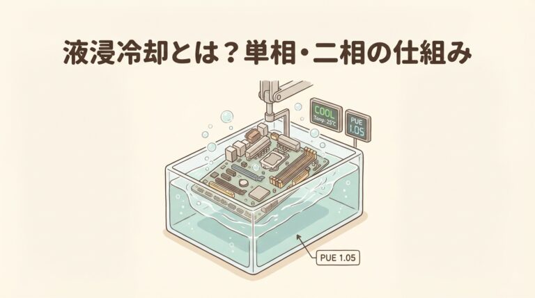 【完全図解】液浸冷却とは？単相・二相の仕組みと普及を阻む3つの壁