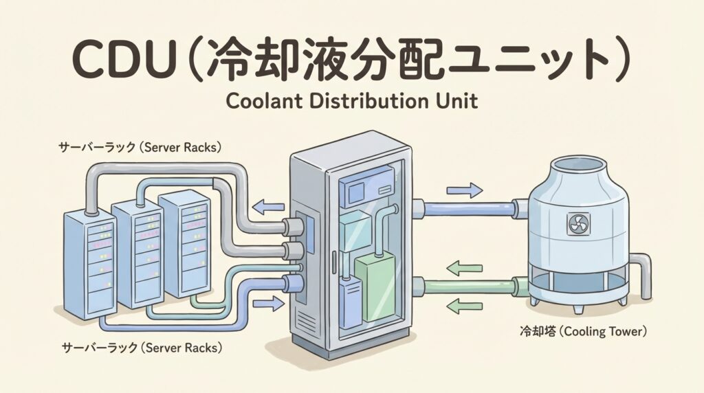 【完全図解】CDU（冷却液分配ユニット）とは？｜液冷システムの心臓部を初心者向けに解説 | AIインフラLab