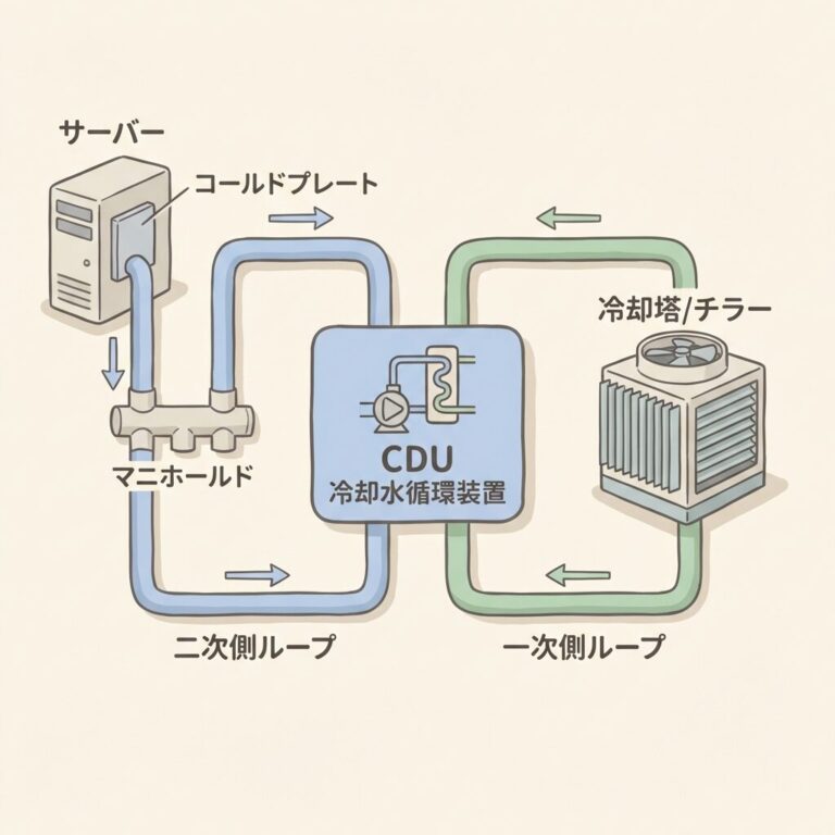 【完全図解】CDU（冷却液分配ユニット）とは？｜液冷システムの心臓部を初心者向けに解説 | AIインフラLab