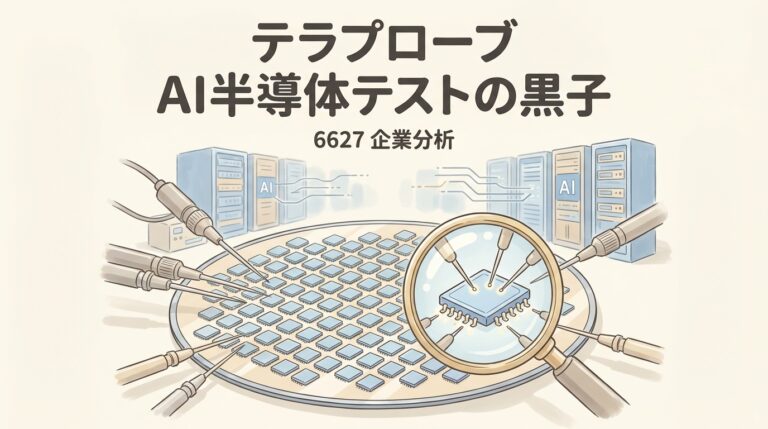 【図解】テラプローブのAI半導体テスト戦略｜HBM・GPU検査の「最後の関門」を担う黒子
