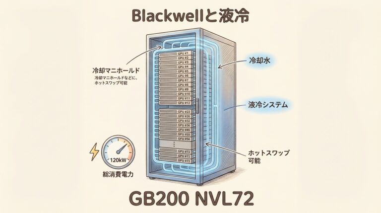 NVIDIAのBlackwellと液冷｜GB200 NVL72の冷却要件と設備インパクトを徹底解説