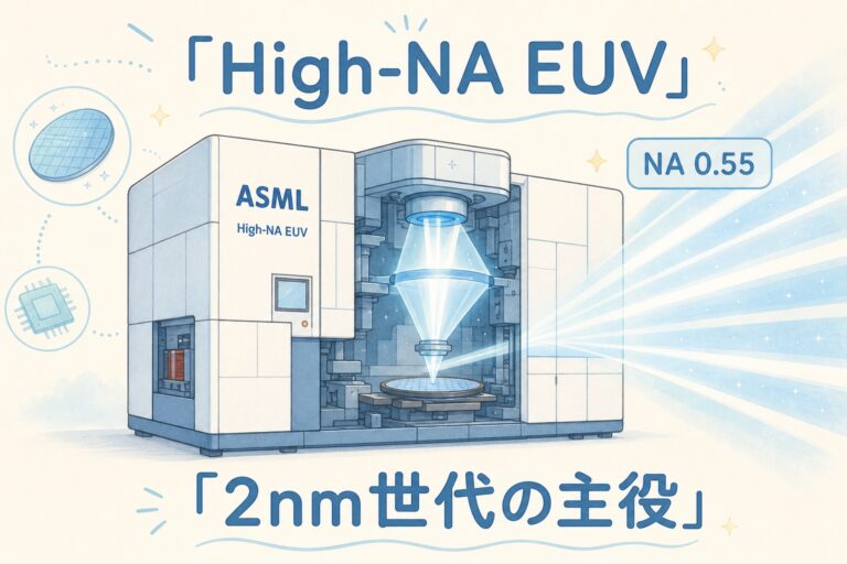 【完全図解】High-NA EUVとは？2nm世代を支える「次世代の主役」を徹底解説