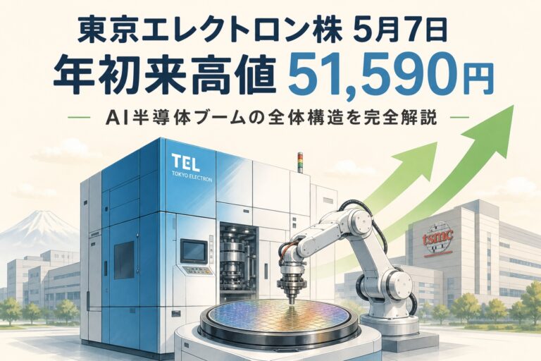 東京エレクトロン（8035）の株価はなぜ上がったのか？AI半導体特需と装置の強みを構造で解説