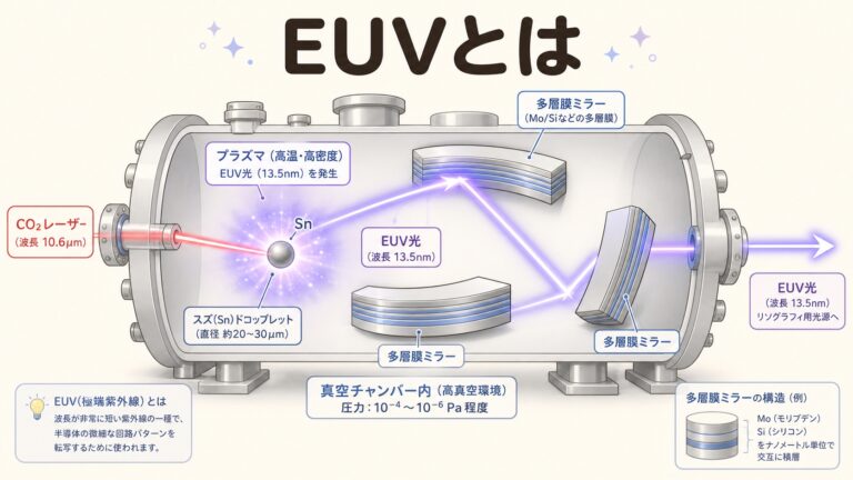 EUVとは？13.5nmの極端紫外線リソグラフィを完全図解