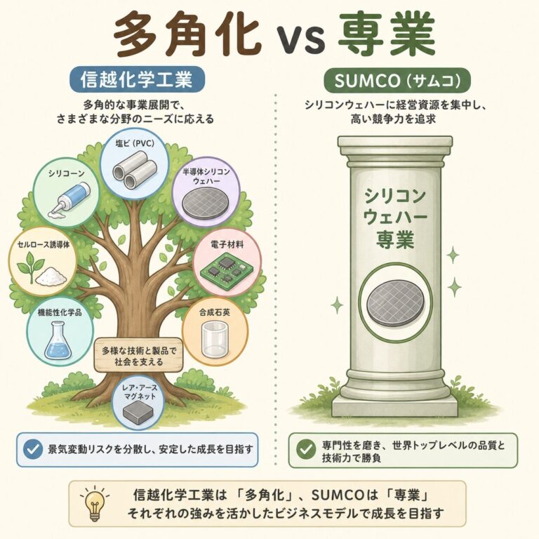 【完全図解】信越化学・SUMCOのウェーハ寡占構造|なぜ日本2社が世界を握るのか | AIインフラLab