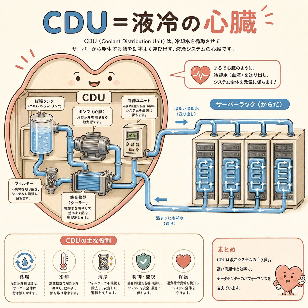 ニデックの水冷CDUとは？モーターの会社がAI冷却の主役になる理由 | AIインフラLab