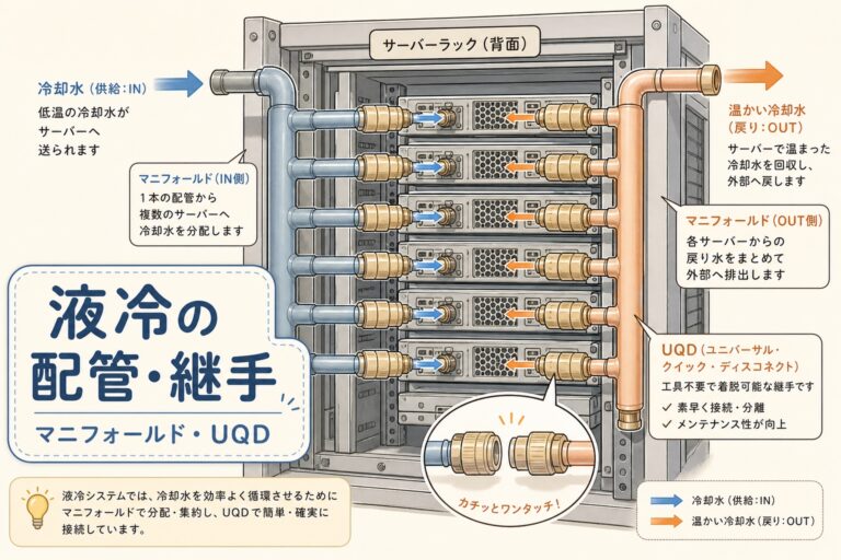 UQD・マニフォールドとは？液冷の「漏れない配管」を初心者向けに解説