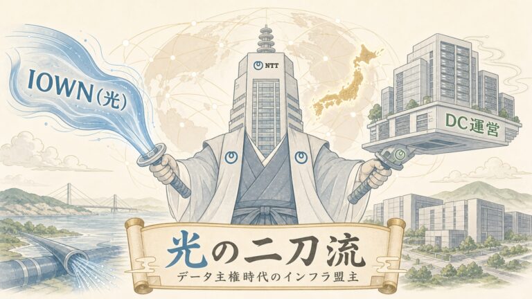 NTT（9432）とは？IOWN（光電融合）とDC運営の"二刀流"で挑むデータ主権時代のインフラ盟主