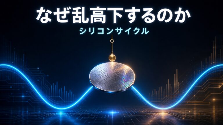なぜ半導体株はこれほど乱高下するのか｜シリコンサイクルの構造