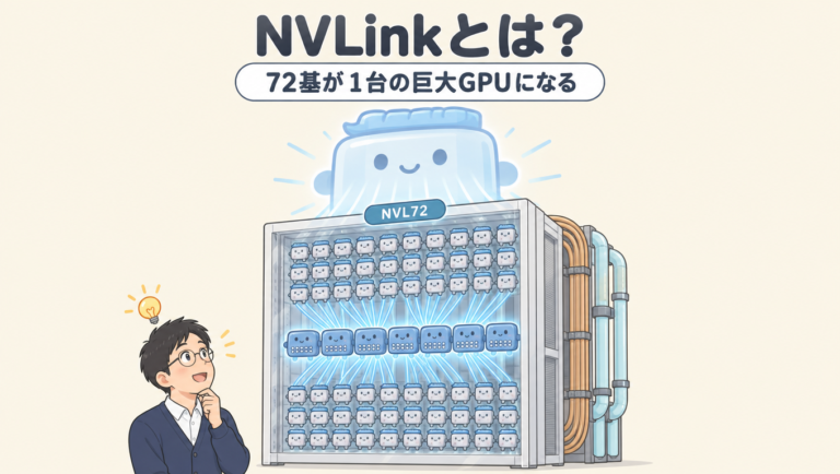 【完全図解】NVLinkとは？「1台の巨大GPU」を作る技術とスケールアップ／スケールアウトの違い