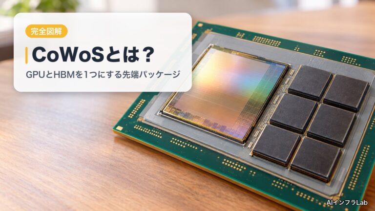 【完全図解】CoWoSとは？NVIDIAのGPUを支える先端パッケージ技術を初心者向けに解説