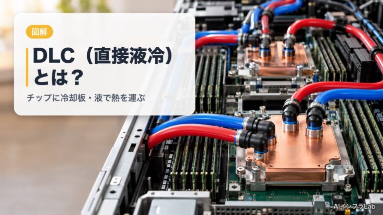 DLC（直接液冷）とは？仕組み・D2Cとの関係とNVIDIAサーバーでの使われ方を図解