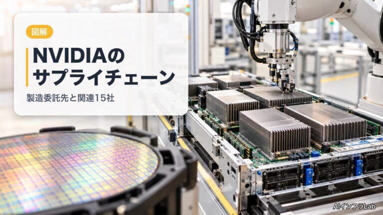 NVIDIAのサプライチェーンマップ｜工場はどこ？製造委託先と関連15社を図解